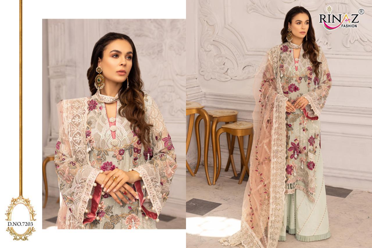 Rinaz Jazmin 16  Latest Fancy Designer Pakistani Salwar Suit Collection